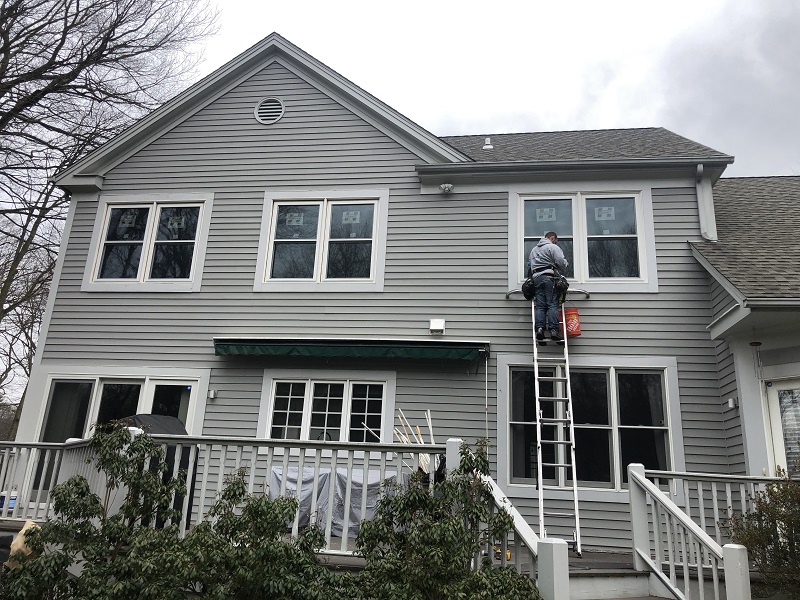 Harvey Tribute Window Installation In Norwalk, CT